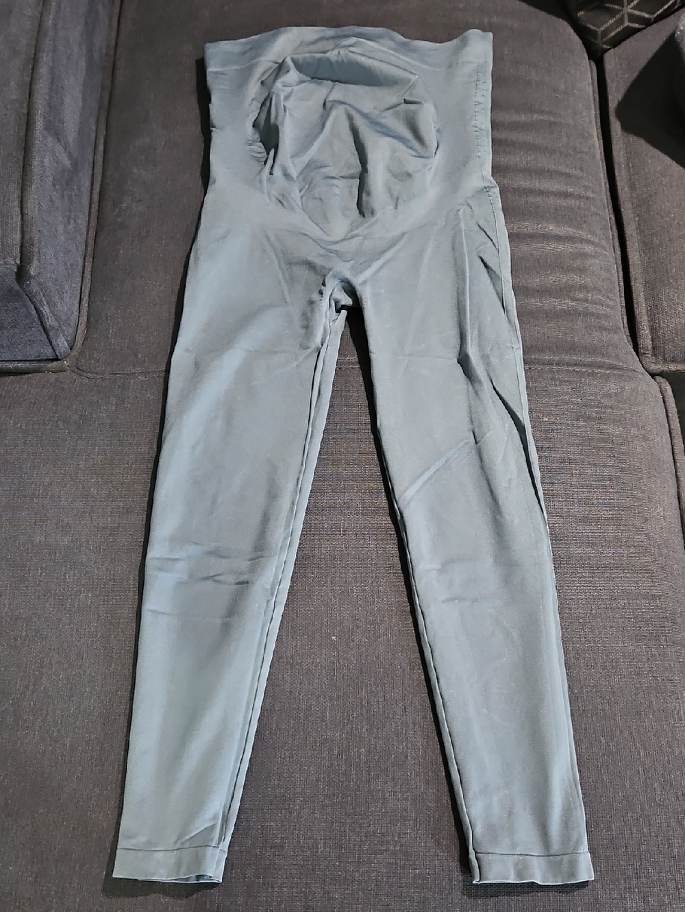 Maternity Leggings Steel Blue